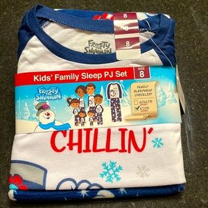 Frosty the Snowman Family Sleep Just Chillin’ Unisex 2 Piece PJ Set